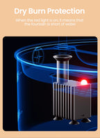 FeedStream Duo – 2-in-1 Stainless Steel Feeder & Water Fountain for Cats and Dogs