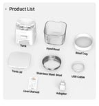 SmartMeal 2.0 – WiFi Automatic Pet Feeder with App Control (2L Capacity)