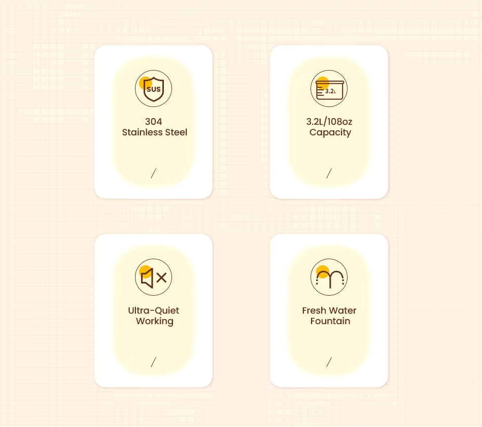 FeedStream Duo – 2-in-1 Stainless Steel Feeder & Water Fountain for Cats and Dogs