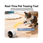 Aiook - Smart Mobile Pet Robot & Home Patrol Camera (2K WiFi)