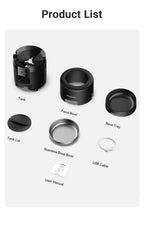 SmartFeast Mini – 2L WiFi Automatic Pet Feeder with App Remote Control