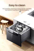 FeedStream Duo – 2-in-1 Stainless Steel Feeder & Water Fountain for Cats and Dogs