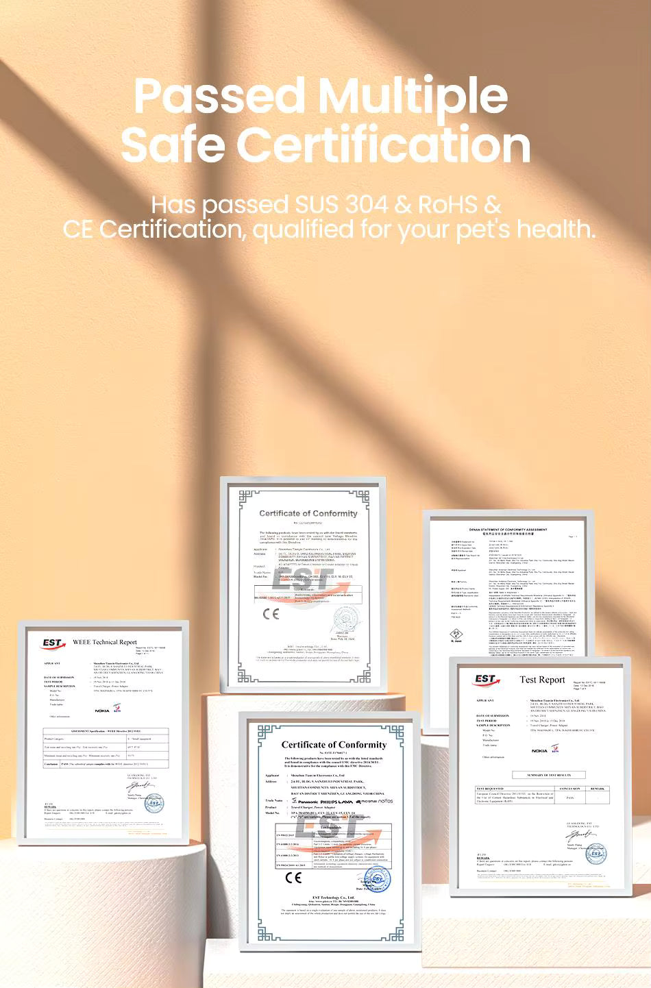 FeedStream Duo – 2-in-1 Stainless Steel Feeder & Water Fountain for Cats and Dogs