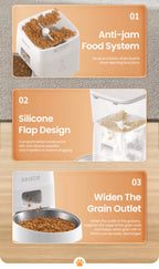 SmartMeal 2.0 – WiFi Automatic Pet Feeder with App Control (2L Capacity)