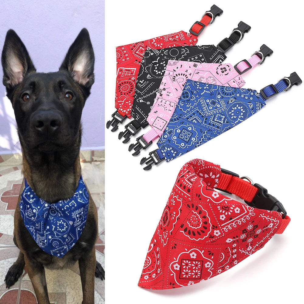 ClipBandana – Adjustable Bandana Collar for Dogs & Cats