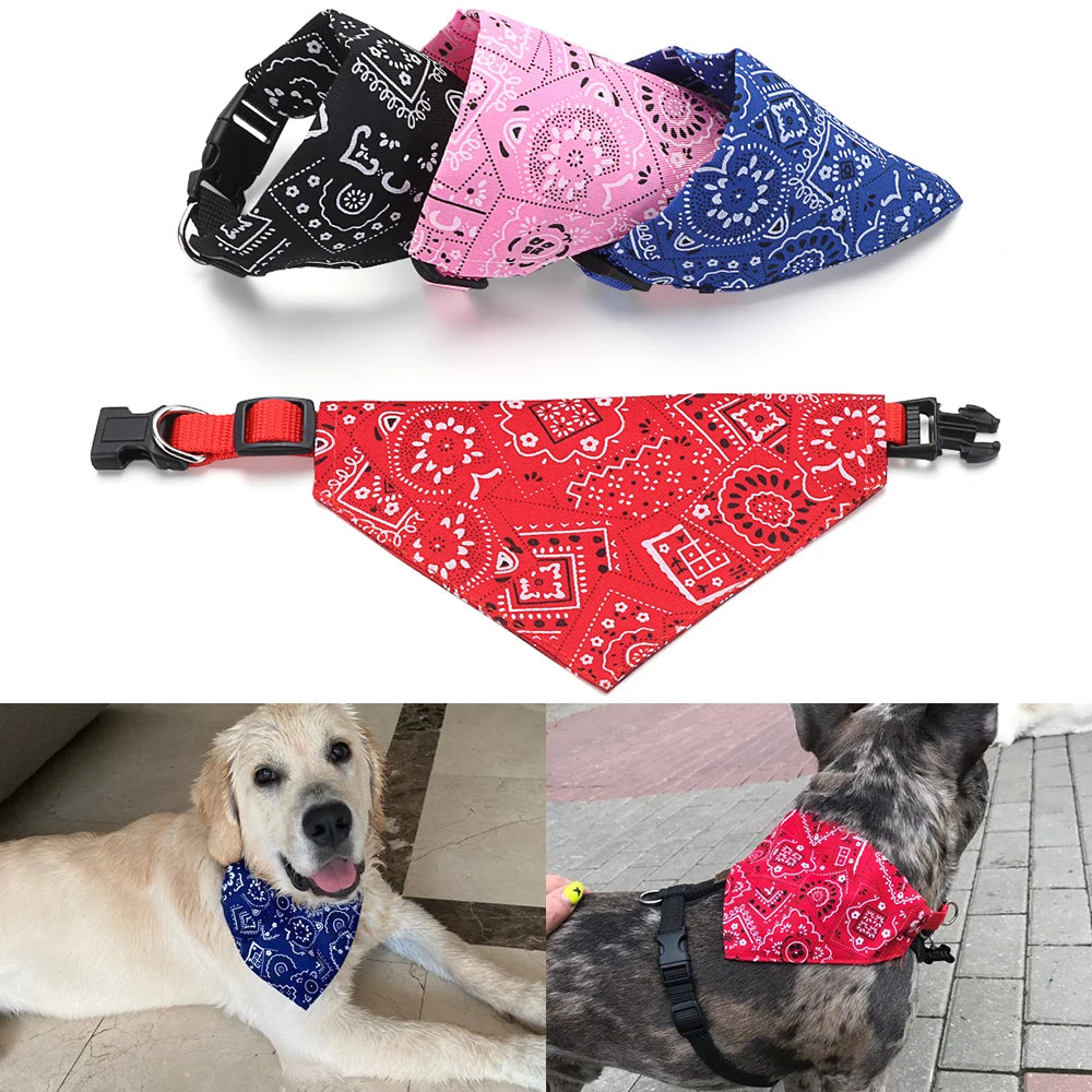 ClipBandana – Adjustable Bandana Collar for Dogs & Cats