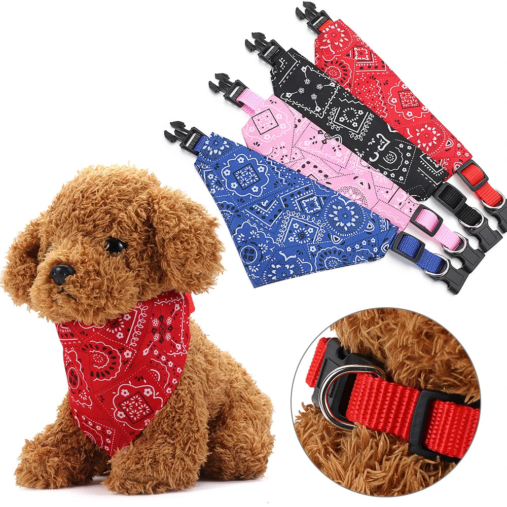 ClipBandana – Adjustable Bandana Collar for Dogs & Cats