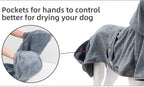 DogLemi™ Microfibre Dog Bathrobe – Ultra-Absorbent Drying Coat