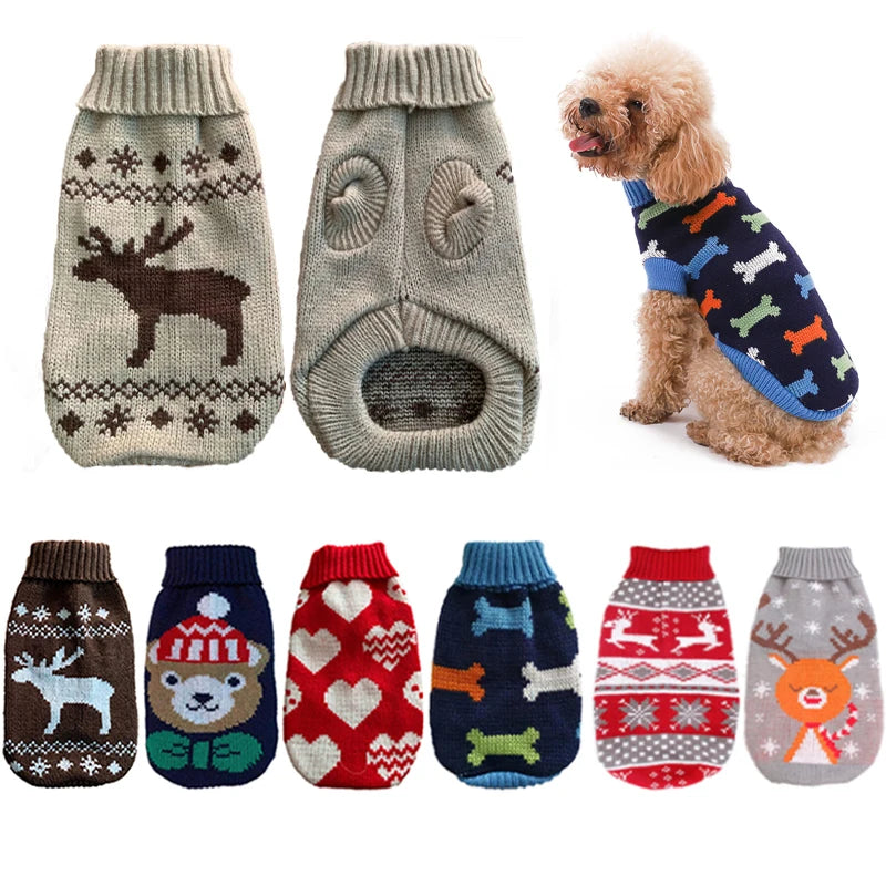 CozyKnit - Winter Sweater for Dogs & Cats