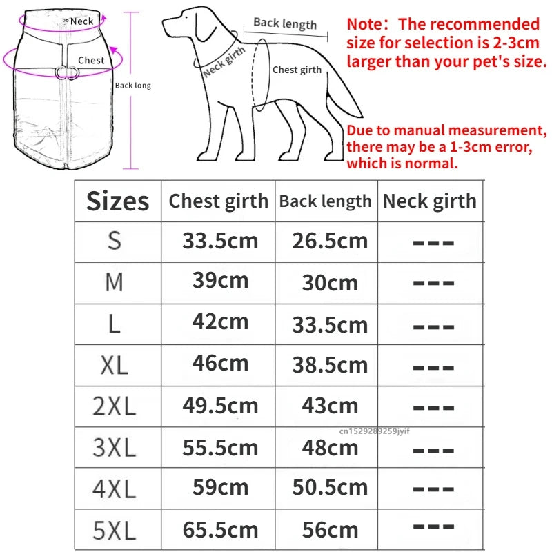 StormShield - Warm Waterproof Winter Dog Vest