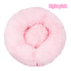 Donut Bed for Cats & Dogs - Ultra-Soft and Calming