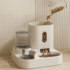 AutoFeast Duo – Large Automatic Pet Feeder & Water Dispenser (Non-Electric)