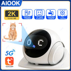 Aiook - Smart Mobile Pet Robot & Home Patrol Camera (2K WiFi)