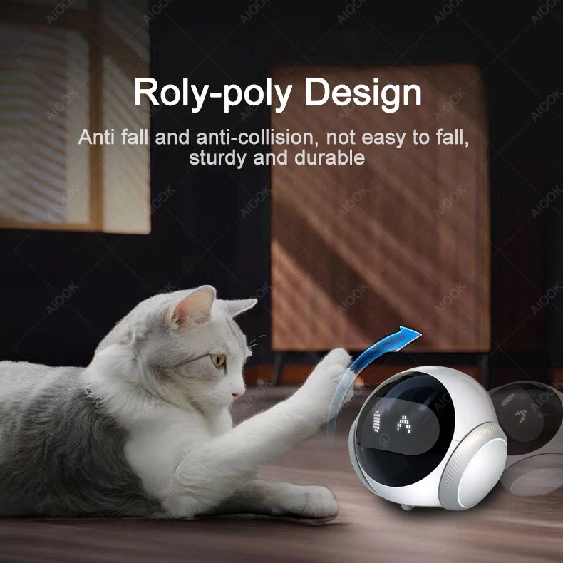 Aiook - Smart Mobile Pet Robot & Home Patrol Camera (2K WiFi)