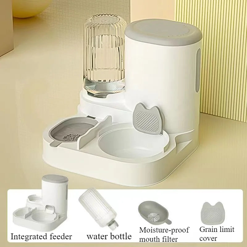 CozyFeast – Automatic Gravity Feeder & Water Dispenser for Cats and Dogs