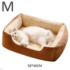 Furbytes CloudNest – Ultra Soft Pet Bed for Cats & Dogs (S/M/L)