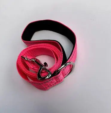 Night-Safe Reflective Dog Walking Leash