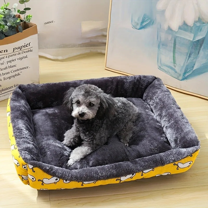 Plush Pet Bed for Deep, Restful Sleep