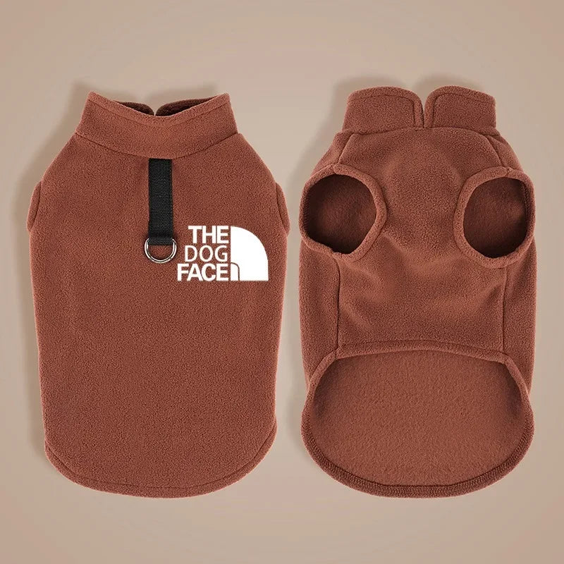 The Dog Face™ Fleece Warm Dog Vest