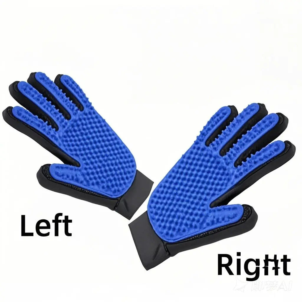 Furbytes GentleGlove – 2-in-1 Pet Grooming & Deshedding Massage Glove