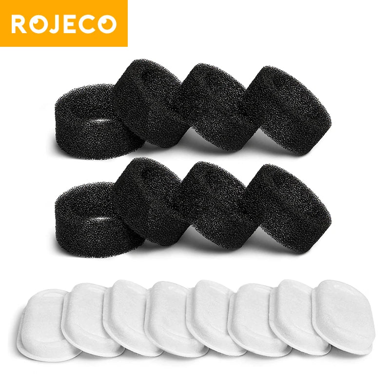 PureFlow+ Activated Carbon Filters – 3.2L Stainless Steel Cat Fountain Replacements (4 or 8 Pack)