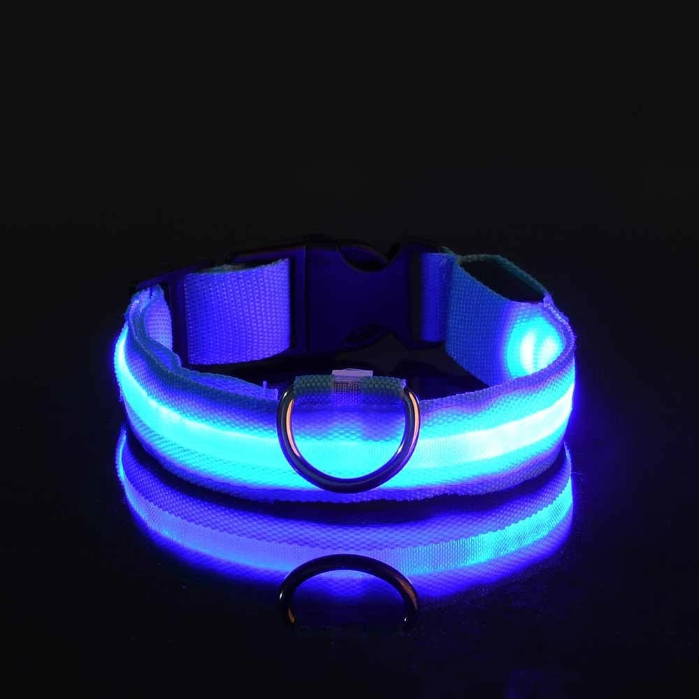 LED Night-Safe Luminous Dog Collar