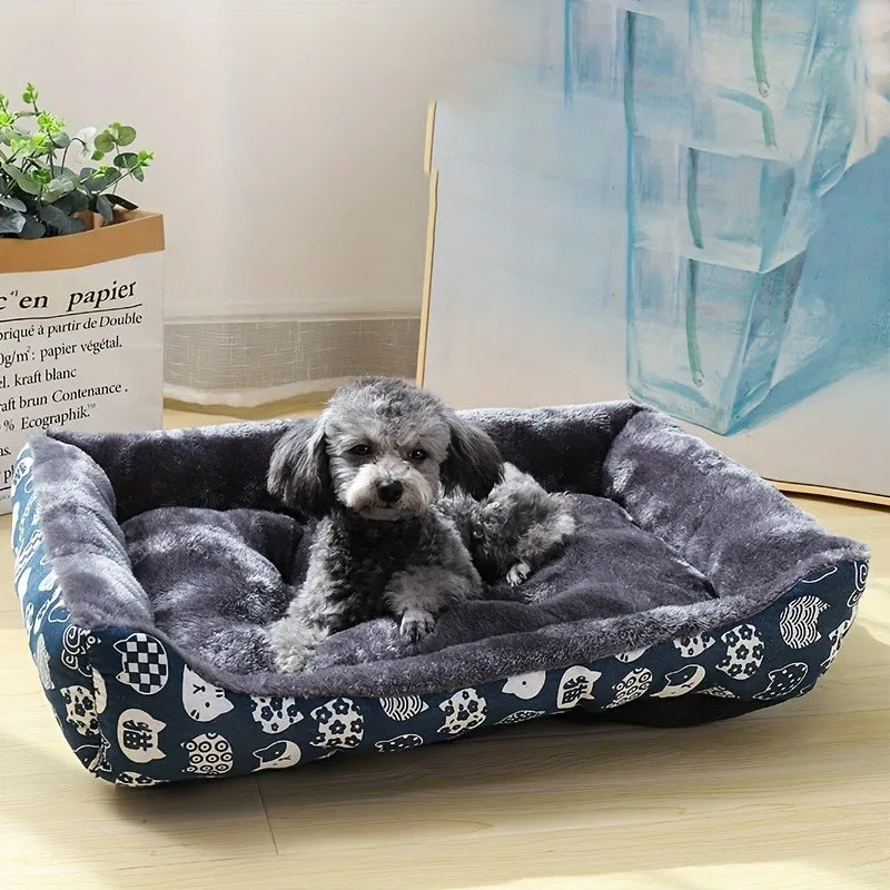 Plush Pet Bed for Deep, Restful Sleep