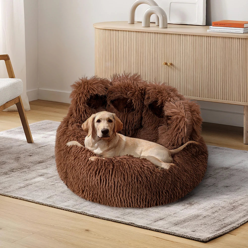 Furbytes SnugNest – Ultra Plush Pet Bed for Cats & Dogs