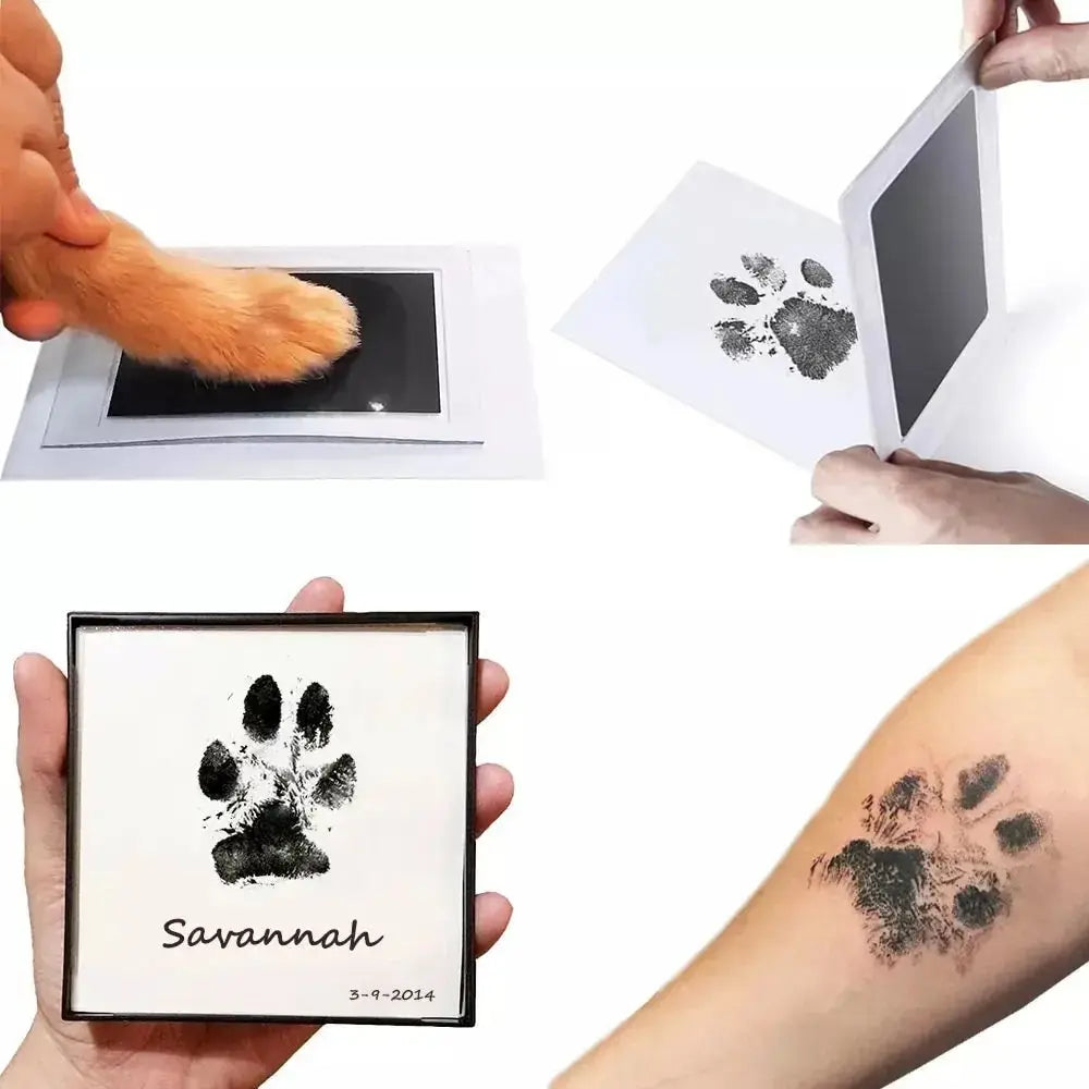 Paw Print MemoryPad – Clean-Touch Inkless Keepsake Kit