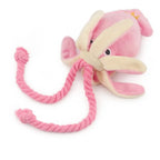 SquishySquid — Plush Squeaky Rope Toy for Dogs