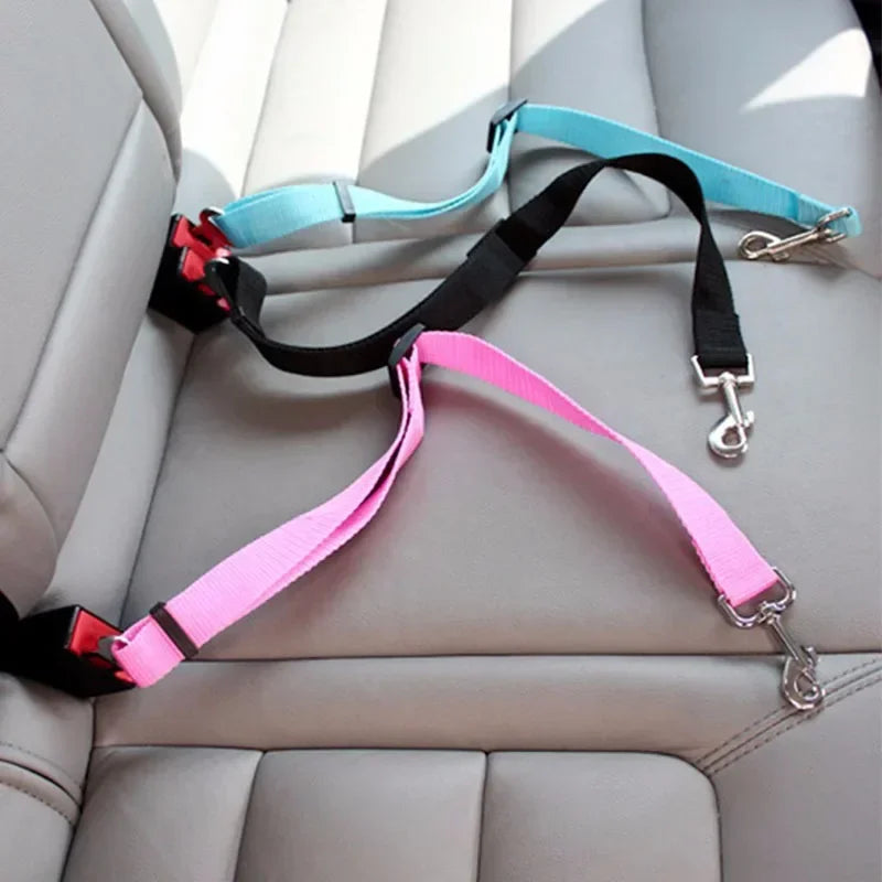 SafeRide – Adjustable Pet Car Seat Belt
