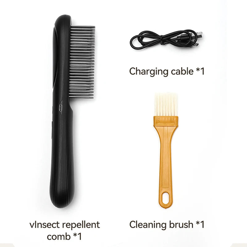 ROJECO - FleaZap – Electric Flea & Lice Removal Comb for Cats and Dogs