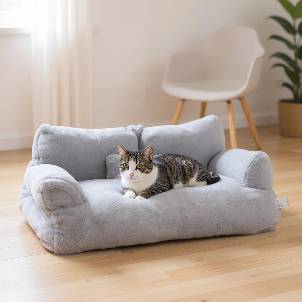 ComfySofa - Plush Sofa Bed for Cats & Dogs
