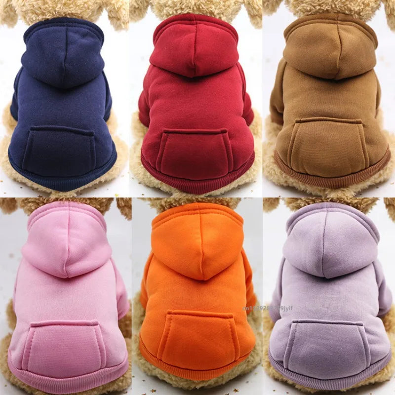 Winter Hooded Sweatshirt for Dogs & Cats