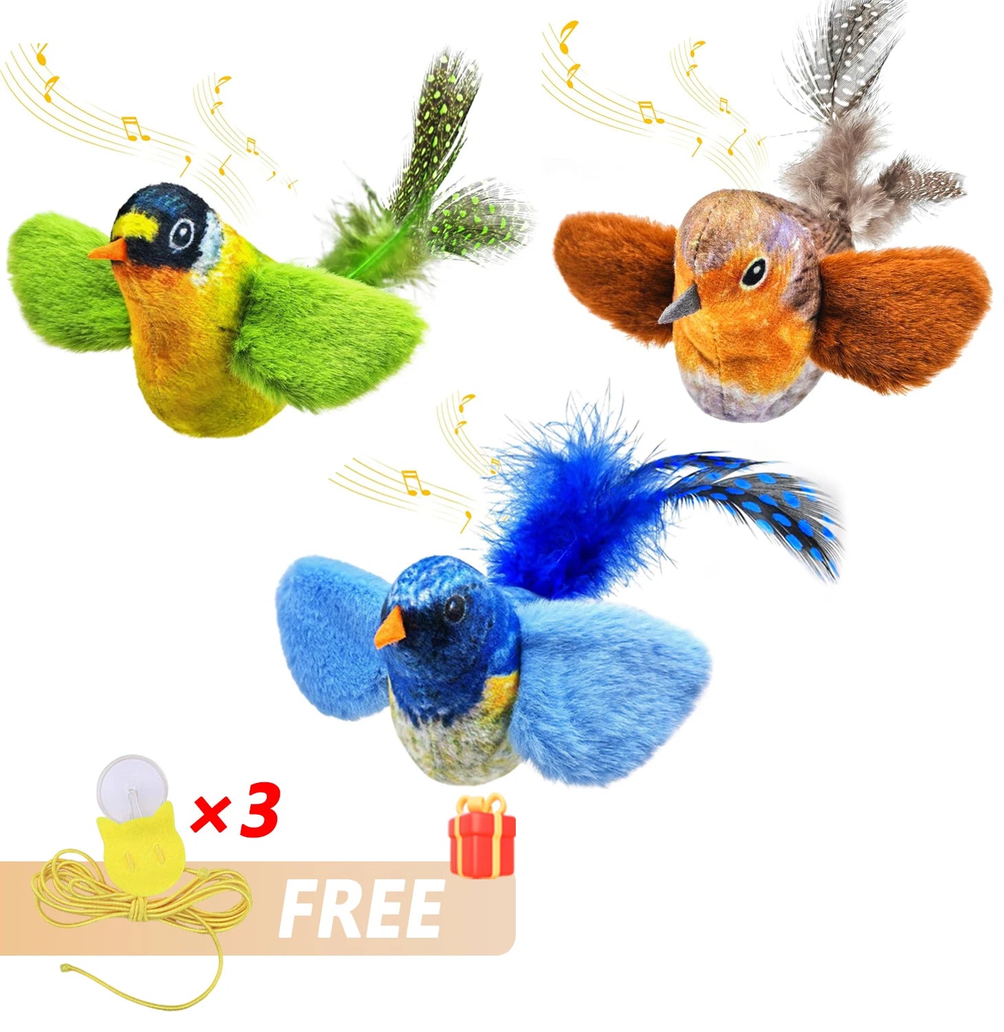 ChirpMate – Interactive Bird Toy for Cats