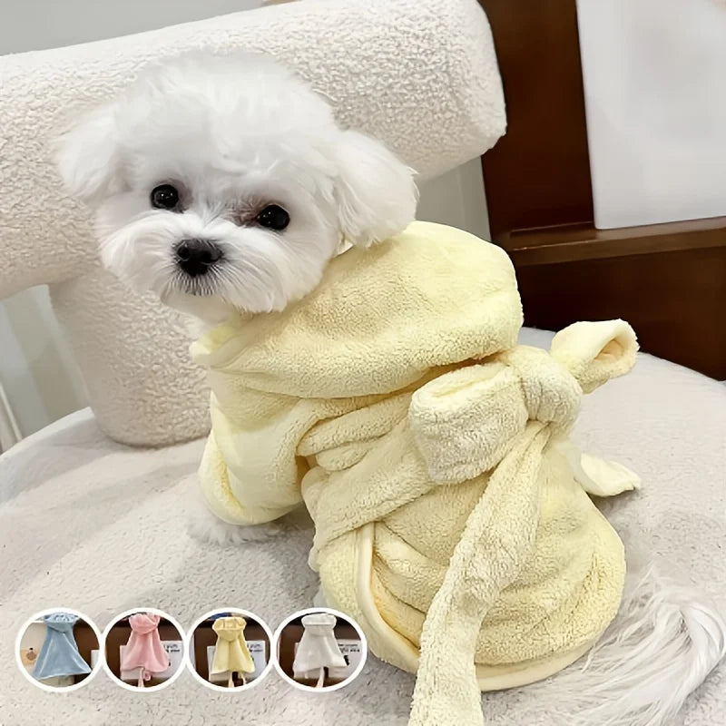 Ultra-Soft Quick-Drying Pet Bathrobe