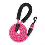 Heavy-Duty Reflective Rope Leash - Strong Dog Leash