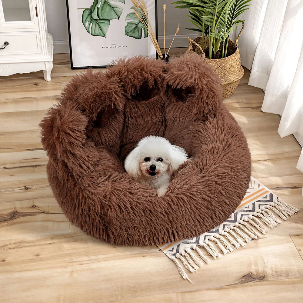 Furbytes SnugNest – Ultra Plush Pet Bed for Cats & Dogs