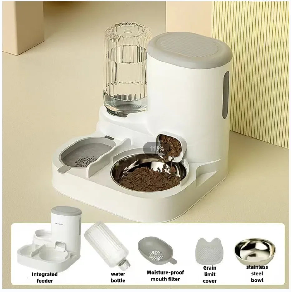 CozyFeast – Automatic Gravity Feeder & Water Dispenser for Cats and Dogs