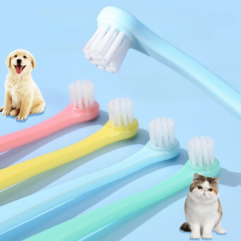 CleanBite – Soft Small-Head Toothbrush for Cats and Dogs