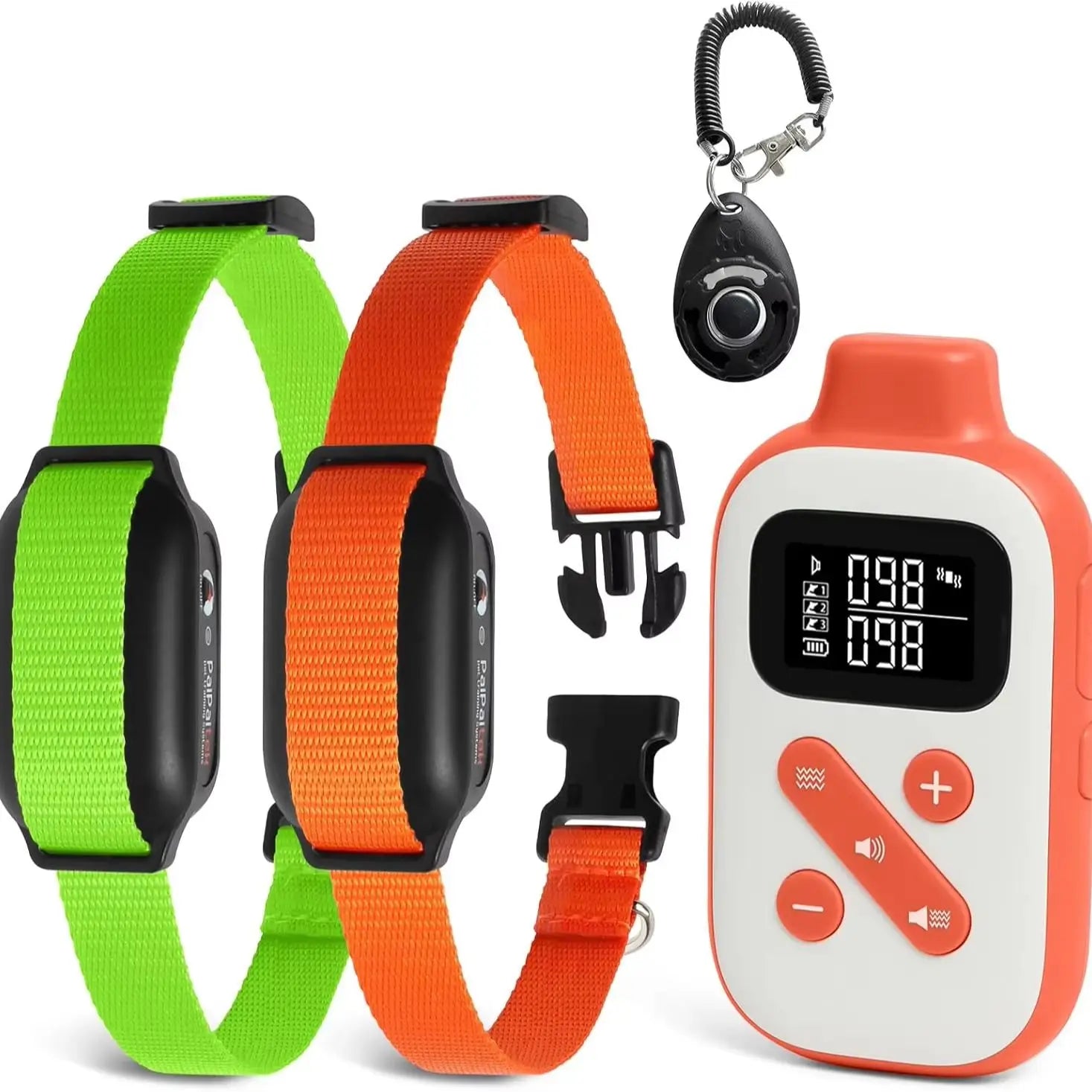 No Shock Dog Training Collar with Dog Training Clicker