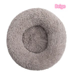 Donut Bed for Cats & Dogs - Ultra-Soft and Calming