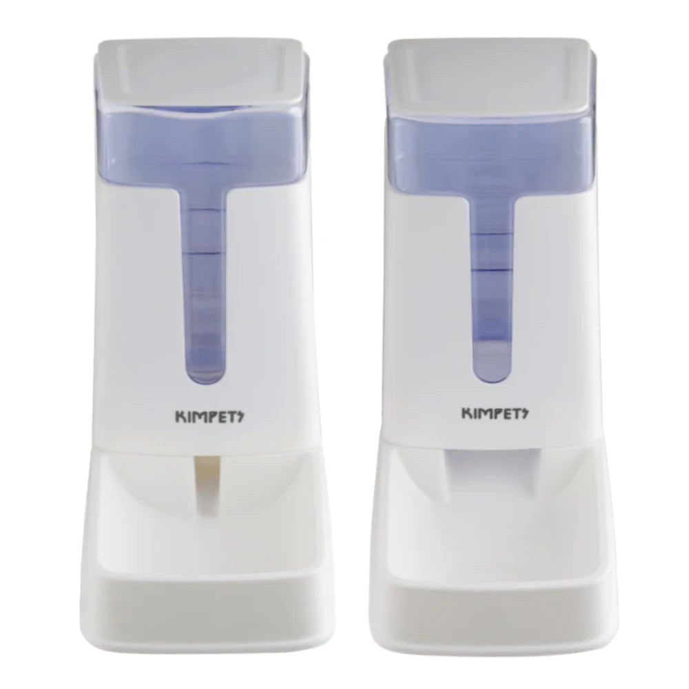 FeedFlow Twin Set – Automatic Gravity Pet Feeder & Water Dispenser for Cats and Dogs