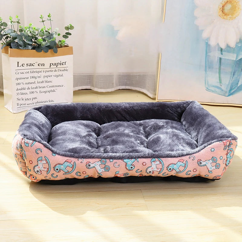 Plush Pet Bed for Deep, Restful Sleep