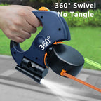 Dual Retractable Dog Leash w/LED Flashlight and Waste Bag Box Roulette