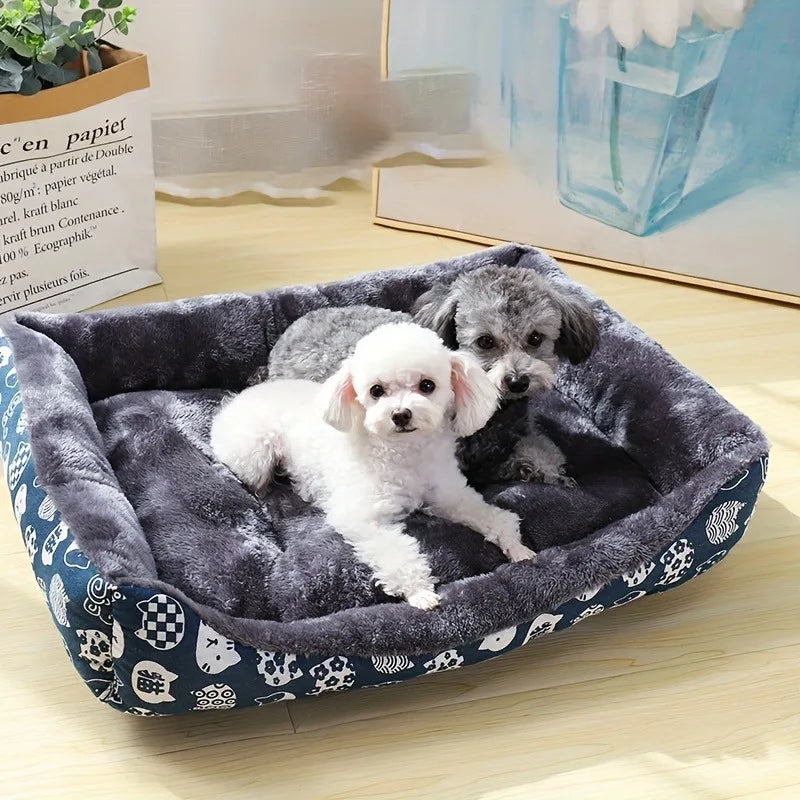 Plush Pet Bed for Deep, Restful Sleep