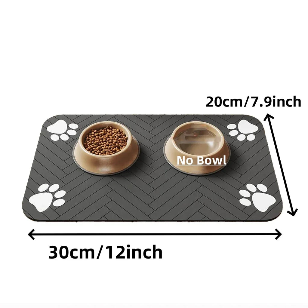 Furbytes PawMat – Absorbent & Waterproof Feeding Mat for Cats & Dogs (S/M/L)