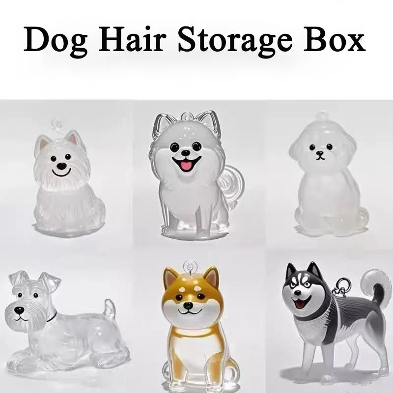 PetMemory – Clear Pet Fur Keepsake Keychain