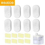 Rojeco ClearFlow Replacement Filters – For 1.5L Transparent Cat Water Fountain