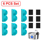 PureFlow Filter Pack – Replacement Filters for Smart Stainless Steel Cat Fountain (3.2L)